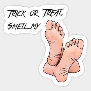 Trick or Treat Sticker